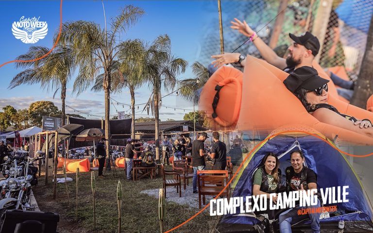 Capital Moto Week lança Camping Ville Outdoor: espaço com barracas fixas e serviço de hospedagem exclusivo
