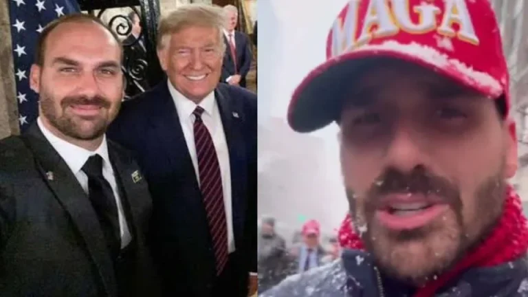 Eduardo Bolsonaro pode ter passaporte retido por conspirar contra o Brasil nos EUA