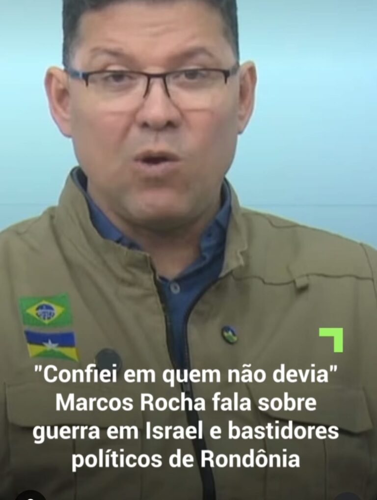 Governador de Rondônia chama vice de traidor: “queria que morrêssemos em Israel”