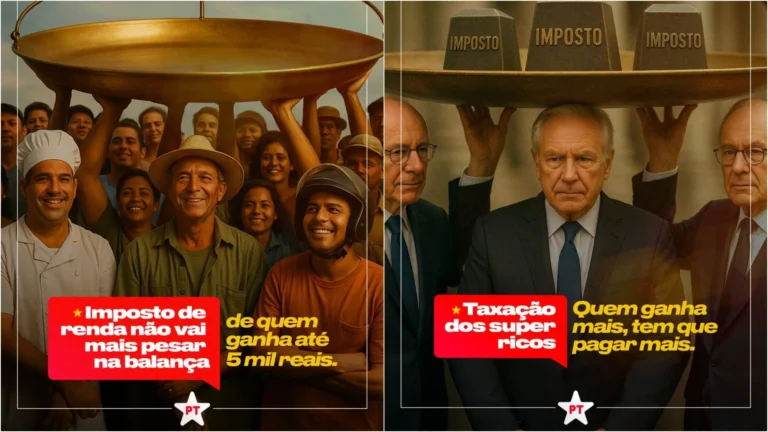 Luta por justiça tributária inunda redes sociais e senadores petistas apoiam