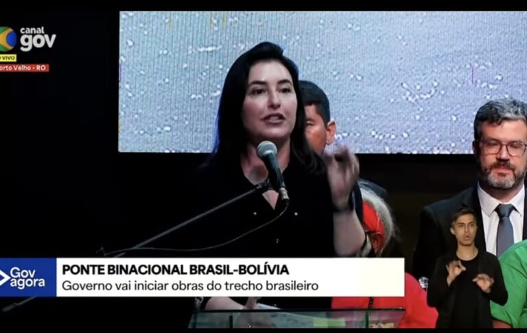 VIDEO ‘Estados Unidos não podem se enganar, nosso maior parceiro comercial é a China, a Ásia’, diz Tebet em Rondônia