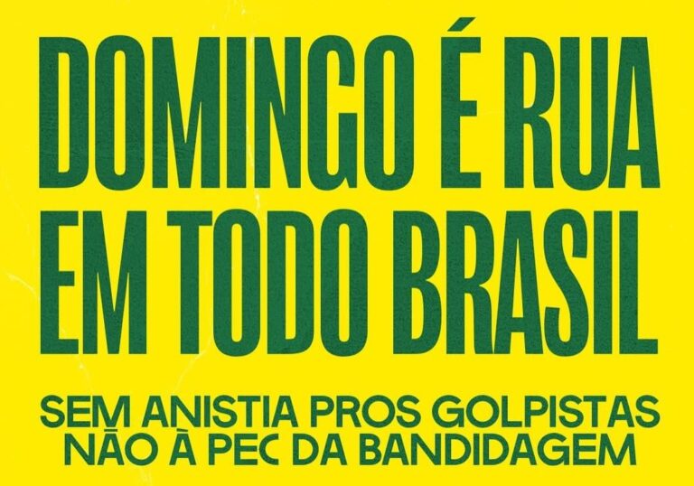 Protestos contra PEC da Blindagem tomam ruas neste domingo