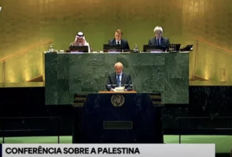 Na ONU, Lula afirma que Israel comete um genocídio contra o povo palestino