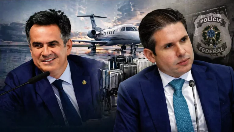 PF investiga malas sem inspeção em voo com Motta e Ciro Nogueira em avião ligado a bets